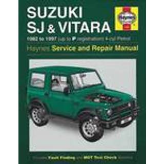 Suzuki SJ Series, Samurai & Vitara (4-cyl) Petrol (82 - 97) Haynes Repair Manual
