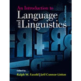 An Introduction to Language and Linguistics