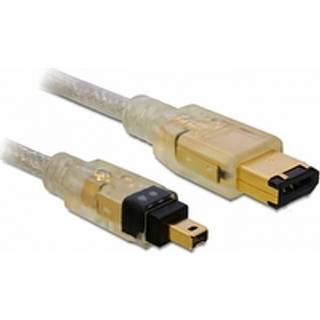 Delock - Firewire 400 kabel - 6 pin han til 4 pin han - 3 m