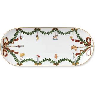 Royal Copenhagen Stjerne Riflet Jul fad 39 cm