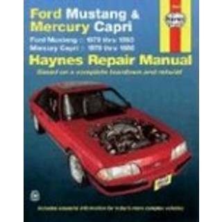 Ford Mustang, Ghia & Cobra (1979-1993) & Mercury Capri, Ghia & RS (1979-1986) in-line 4 cyl & 6 cyl, V6 & V8 Haynes Repair Manual (USA)