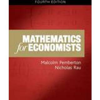 Mathematics for Economists