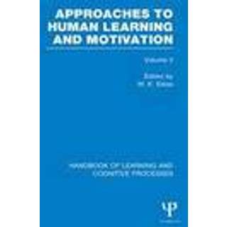 Handbook of Learning and Cognitive Processes (Volume 3)