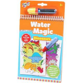 Galt Malebog Water Magic Dinosaurer