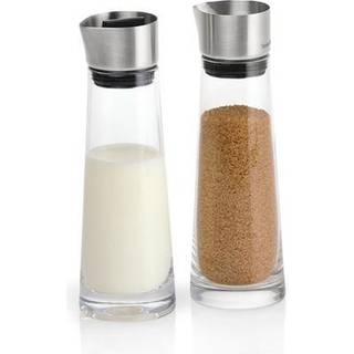 blomus Macchiato sæt sukkerskål og mælkekande Glas/Rustfrit stål