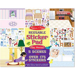 Reusable Stickers Pad Play House!