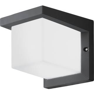 Terningeformet LED-udendørsvæglampe Desella