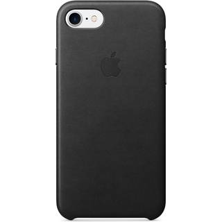 Apple iPhone 8 / 7 Leather Case - Black