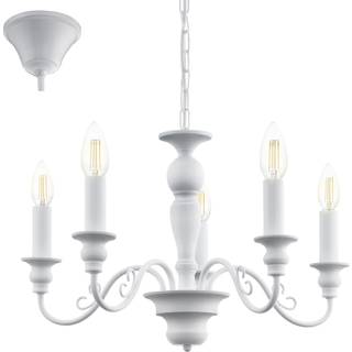 Eglo Caposile lysekrone i hvid - 49851