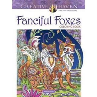 Creative Haven Fanciful Foxes Coloring Book