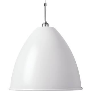 GUBI Bestlite BL9L Pendel Stor Grå & Messing