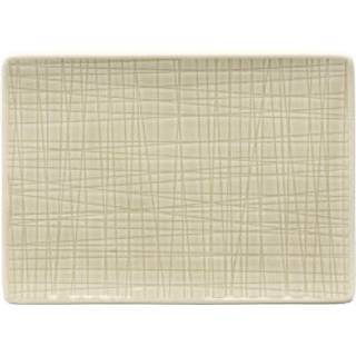 Rosenthal Mesh Relief Fad 18 x 13 Cm - Serveringsfad Hvid - 11770-800001-12382