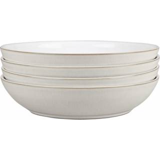 Pastallerken i naturlærred, Ø 22 cm, 4-pak - Denby