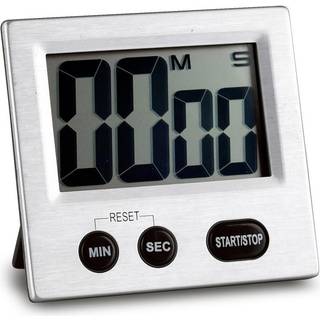 Minutur, digitalt, stort display, aluminium, med magnet