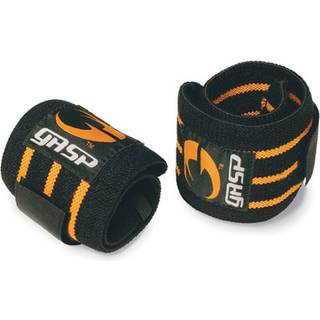Hardcore Wrist Wraps, black/yellow, GASP