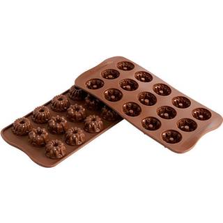 Små Kager - Silikone Chokoladeform, Silikomart