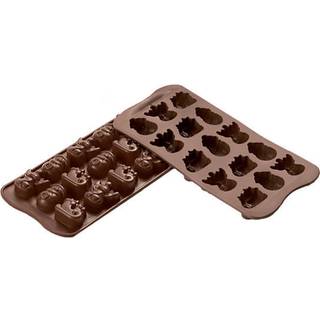 Choco Winter - Silikone Chokoladeform, Silikomart