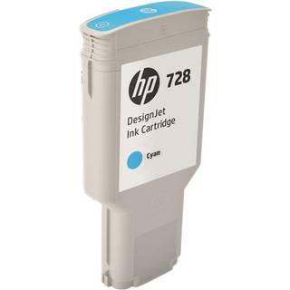 HP 728 / F9K17A Cyan Ink - Blækpatron Cyan