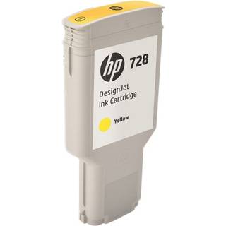 Hp Blæk Gul 728 300ml - Dj T730/t830