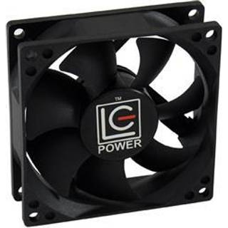 LC Power case fan - Kabinet køler - 80mm - Sort