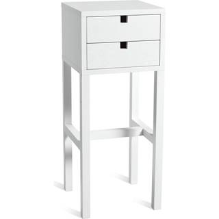 Mavis Falsterbo Bedside Table High Black Lacquer - Sengebord Birk Sort - 1397DH