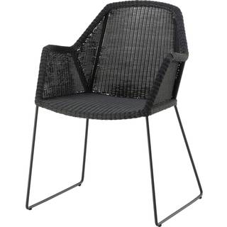 Cane-line Breeze stabelbar armstol weave White grey