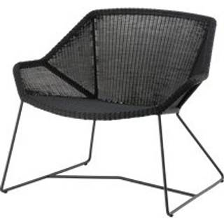 Cane-Line - Breeze Chair, Black, Cane-Line Fiber - Loungestole - Strand+Hvass - Sort - Metal