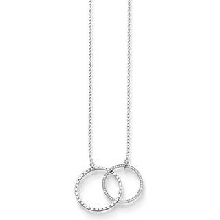 Thomas Sabo KE1490-051-14 Damen-Halskette Together Forever XL Silber