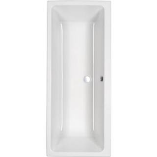 Strømberg Quantum badekar - Carronite eller akryl - 2 pladser 180x80 cm Sanitetsakryl