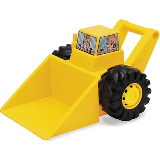 Svanemærket Bulldozer - Gul - Dantoy Entreprenørmaskine - L:30 cm.