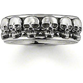 Thomas Sabo TR1878-001-12 Silber-Ring Totenköpfe