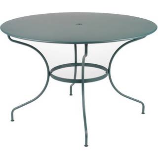 Fermob - Opera+ Table 117 cm Anthracite 47 - Udendørs spiseborde - Grå - Metal