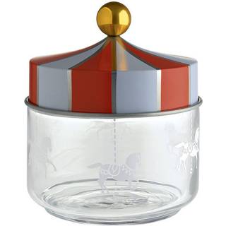 Circus glaskrukke med låg, 50 cl.