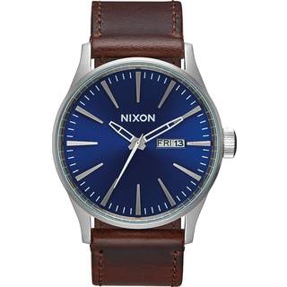 Nixon A1051524-00 Blå/Læder Ø42 mm