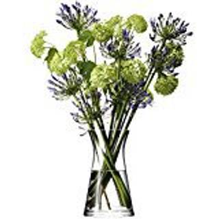 LSA International Vases - 'Flower Mixed Bouquet' vase in Clear glass