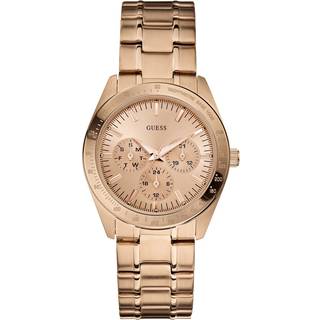 Guess W13101L1 Mini Rosa guldfarvet/Rosaguldtonet stål Ø36 mm