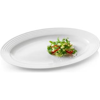 Aida Passion ovalt serveringsfad Hvid