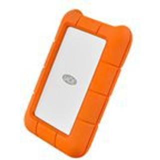 Lacie Rugged 2tb Mobile Drive Orange, Sølv