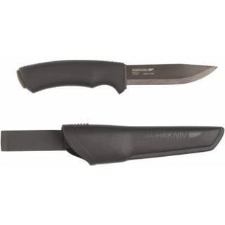 Bushcraft kniv, sort