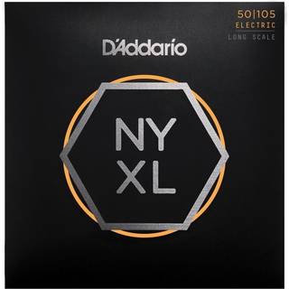D'Addario Bass Guitar Strings - NYXL Bass Strings - NYXL50105 - Uovertruffen styrke Tuning Stabilitet Forbedret respons - For 4 streng basgitarer