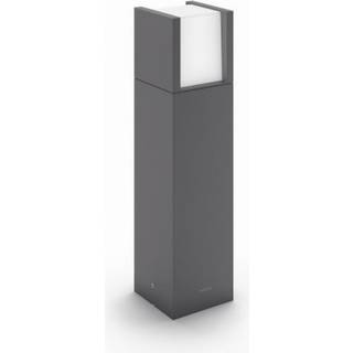 Philips Arbor LED-sokkellampe antracit IP44