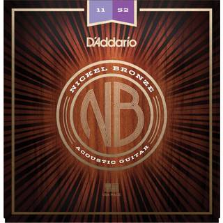 D'Addario NB1152 Nickel Bronze 11-52