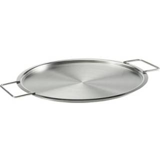Eva Trio Låg Med 2 Håndtag - Stål - 28 cm
