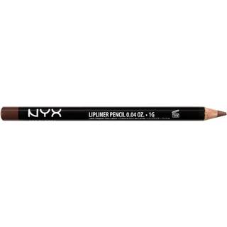 NYX Professional Makeup Slim Lip Pencil Læbeblyant Skygge 02 Brown 1 g - 1 g