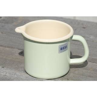 Riess Schnabeltopf Emaille Topf Pastell Nilgrün 10cm