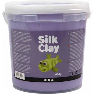 Silk Clay® Lilla - 650g Selvhærdende Modelleringsmasse