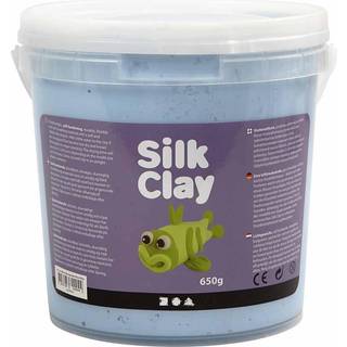 Silk Clay® Neon Blå - 650g Modelleringsmasse