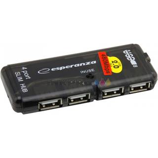 Esperanza 4-Port Hub USB 2.0 USB hub - 4 ports