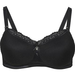 Abecita Mama Padded Maternity Soft Bra - Black - E 70-75