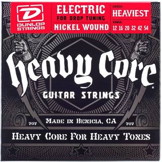 Dunlop Electric Guitar Strings, DHCN1254 Heaviest Core